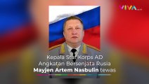 Mayor Jenderal Artem Nasbulin Tewas Digerus Amunisi HIMARS