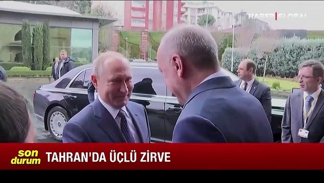 Kremlin duyurdu: Erdoğan, Putin ve Reisi Tahran'da bir araya gelecek