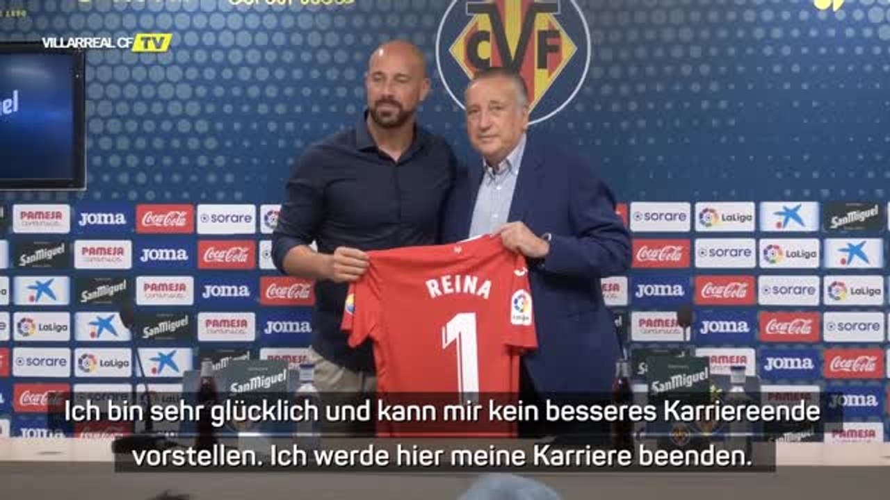 Ex-fcb-keeper reina: karriereende bei villarreal