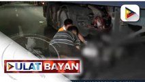 Dalawang sakay ng motorsiklo, patay matapos pumailalim sa isang trak sa Maynila