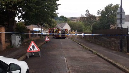 Emergency services in Ovenden after gas explosion