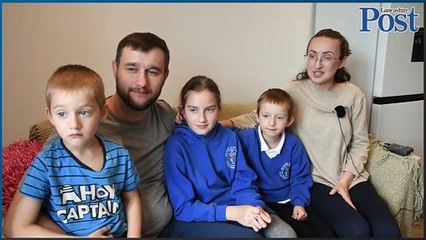 Ukrainian family's new Garstang home