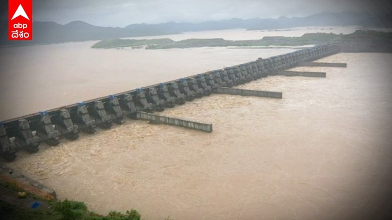 Polavaram Flood Drone Shots : పోలవరం ప్రాజెక్టు వద్ద గోదావరి ఉద్ధృతి | ABP Desam