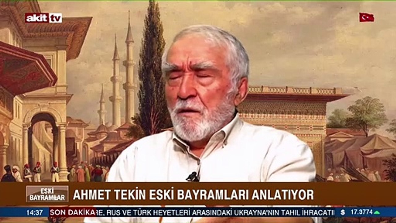 Ahmet Tekin eski bayramları anlattı