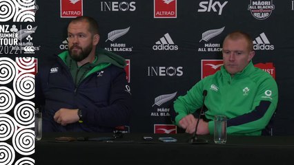 Andy Farrell And Keith Earls Press Conference