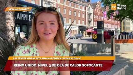 Reino Unido: nivel 3 de ola de calor sofocante