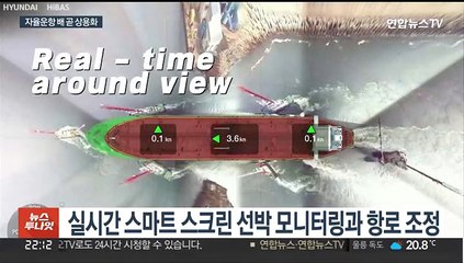 회피 기동에 정박까지…자율운항 선박 상용화 속도