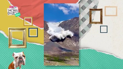 Graba avalancha y lo alcanza - Almohadazo Casero