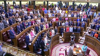El Congreso guarda un minuto de silencio en homenaje a Miguel Ángel Blanco