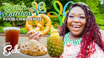 Ultimate Busch Gardens Challenge: Trying All Of The Williamsburg Virginia Treats | Delish