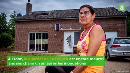 Les inondations à Trooz, un an après
