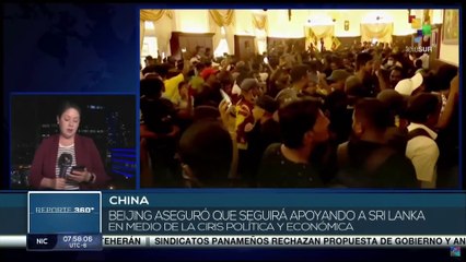 China reafirma apoyo a Sri Lanka ante la crisis que atraviesa el país
