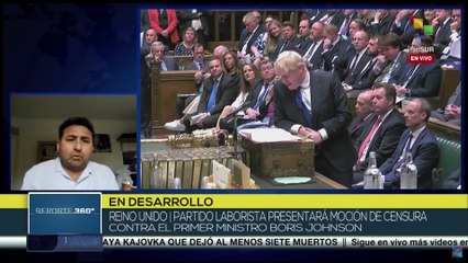 Reporte 360⁰ 12-07: Partido Laborista presentará moción de censura contra Boris Johnson