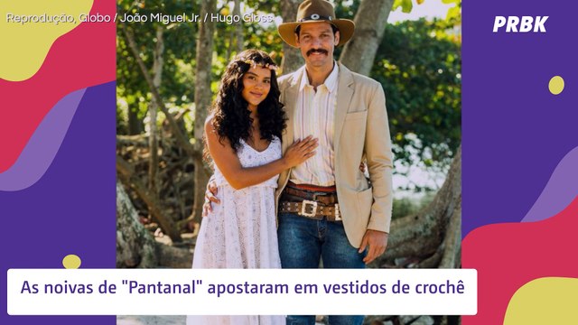 Pantanal : casamento de Juma e Jove tem primeiras fotos divulgadas. Veja!