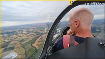 Wolds Gliding Club 50th anniversary - Bird's eye view over the Yorkshire Wolds
