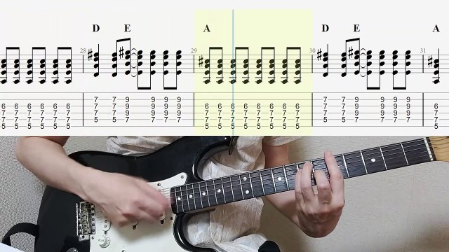 The Ramones - Blitzkrieg Bop Guitar Tabs
