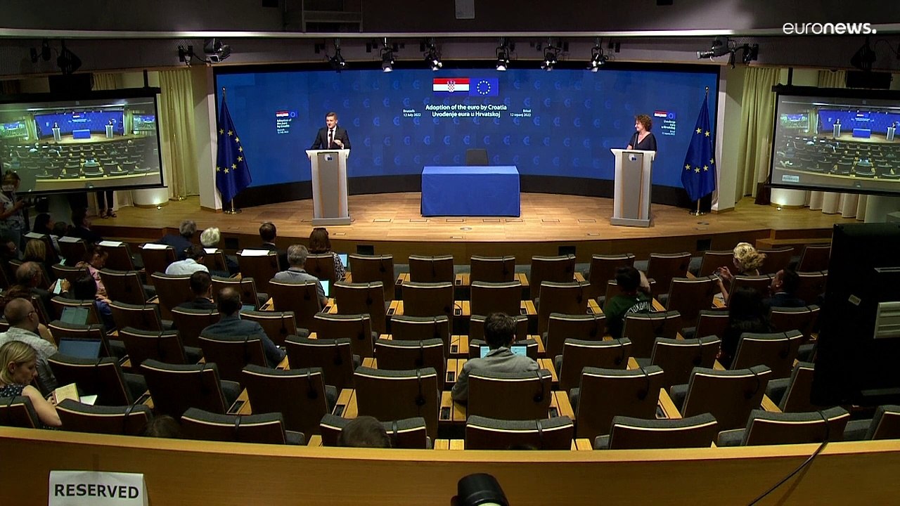 Kroatien offiziell 20. Mitglied der Eurozone