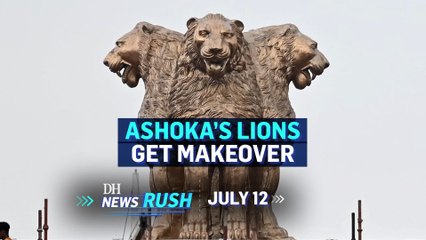 DH NewsRush | July 12 | Rain batters India | Retail Inflation | Varavara Rao | Justice H P Sandesh | National emblem