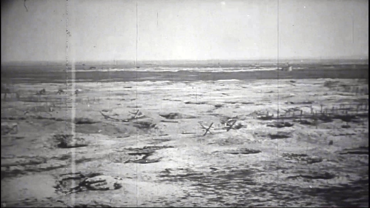 Barrage at German Front Somme 1916