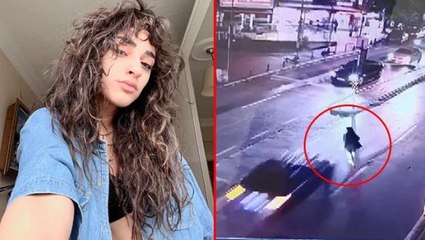 Skuterlı Dilara Gül'ün hayatını kaybettiği kazanın görüntüleri ortaya çıktı