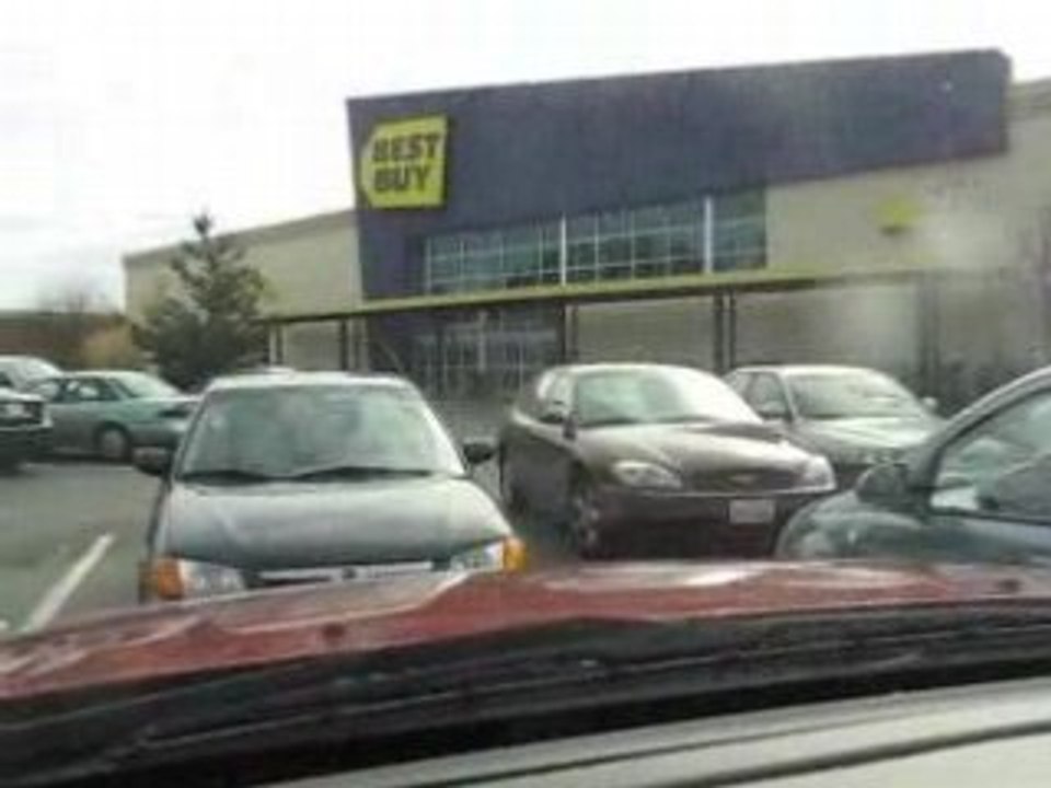 Parking at the mall!