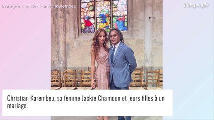 Christian Karembeu complice avec Jackie et ses deux adorables filles pour un beau mariage