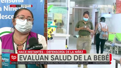 Confirman que el padre de la bebé recién nacida que fue rescatada está apreheneido