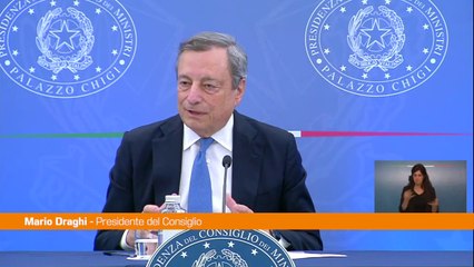 Draghi "Il Governo con gli ultimatum non lavora"