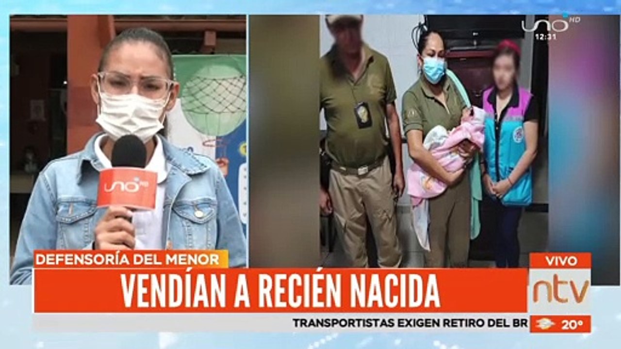 Vendían  a recién nacida