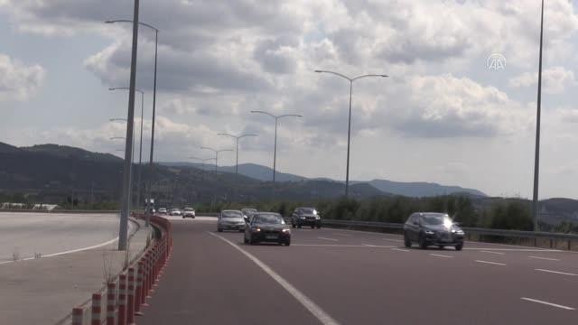 Osmangazi Köprüsü'nde bayramın son gününde dönüş hareketliliği