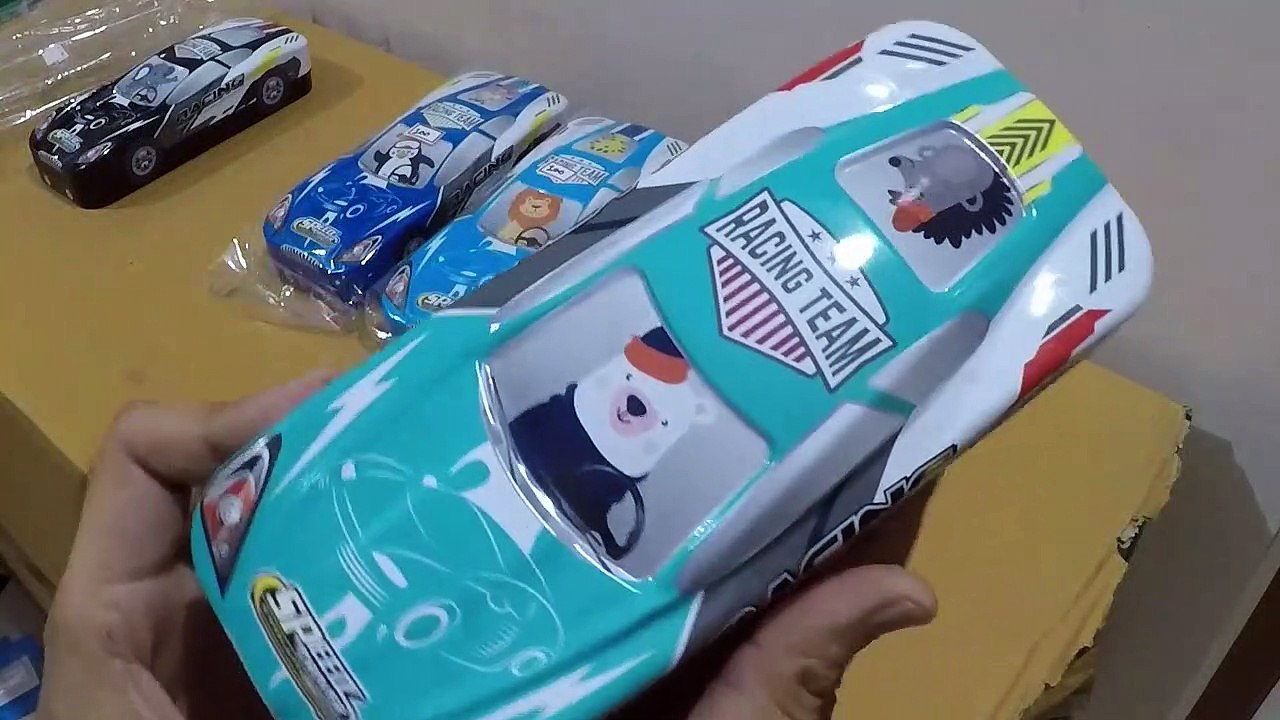 Unboxing and Review of Pencil Case for Kids Art Metal Pencil Boxes