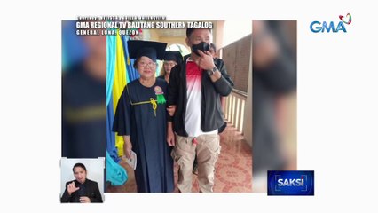 68-year-old na lola, nagtapos sa junior high school at planong mag-aral ng abogasya | Saksi