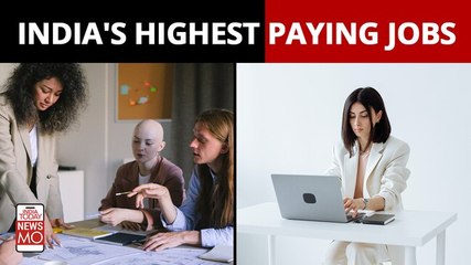 Descargar video: India's Highest Paying Jobs Of 2022