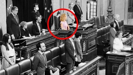 Batet se queda sentada en el minuto de silencio por Miguel Ángel Blanco en el Congreso