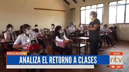 Analizan retorno a clases