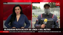 Cierran calles de colonia Doctores por paso de camiones RTP tras cierre de L1