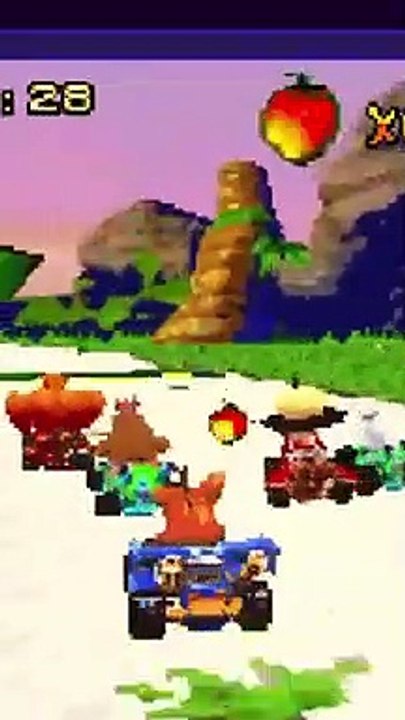 Crash Nitro Kart (GBA) - Crash Bandicoot Gameplay
