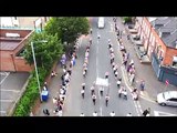 Drone footage of the Belfast Twelfth, 2022, over the Lisburn Road