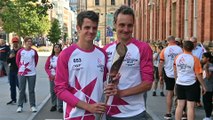 Queen's Baton Relay arrives in Leeds: Brownlee Brothers are baton bearers