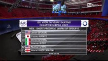 WC21 - 6 min warm-up before Men SP (RAI ITA)