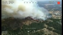 Se desata un incendio forestal en la sierra de Madrid