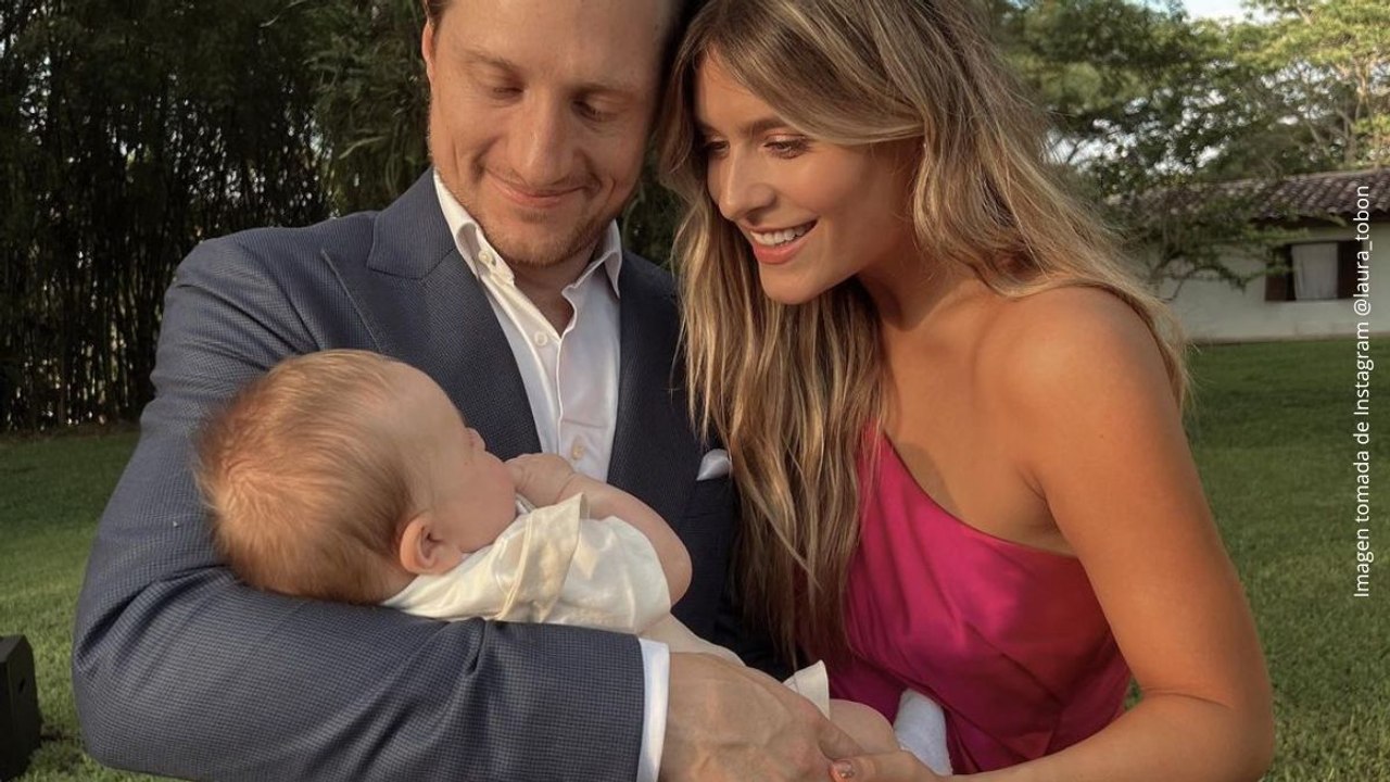 Laura Tobón enterneció al reencontrarse con su hijo