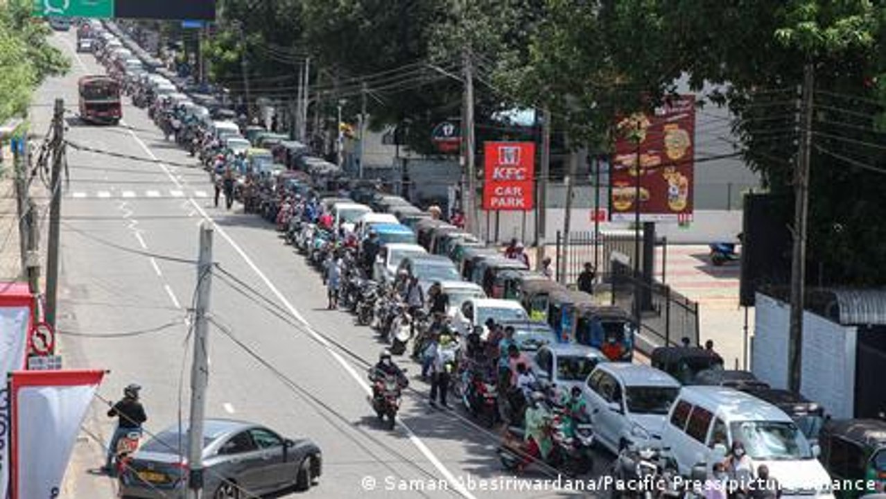 Benzinkrise in Sri Lanka