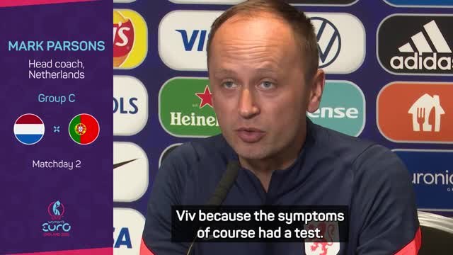 Parsons questions UEFA's 23-person squad limit after Miedema Covid case