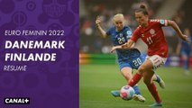 Le résumé de Danemark / Finlande - Euro Féminin 2022