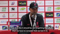 Klopp taking the positives from pre-season defeat to United