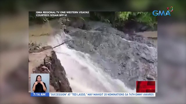 7 residente, sapilitang inilikas dahil sa biglang pagragasa ng tubig sa ilog; Bahay, tinangay | UB