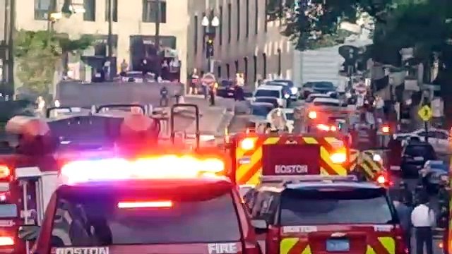 manhole explosion downtown Boston two eversource workers injured