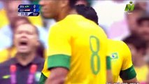 مباراة منتخب مصر 2 - 3 منتخب البرازيل في اولمبياد لندن عام 2012