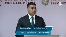 Balacera en Topilejo. Detenidos provienen de Sinaloa; Harfuch descarta otra organización